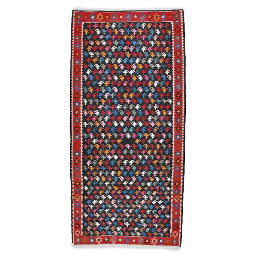 Persisk Matta Arkiio Bidjar Kelim 132x276