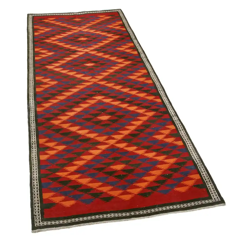 Persisk Matta Arkiio Kelim Flerfärgad 150x266