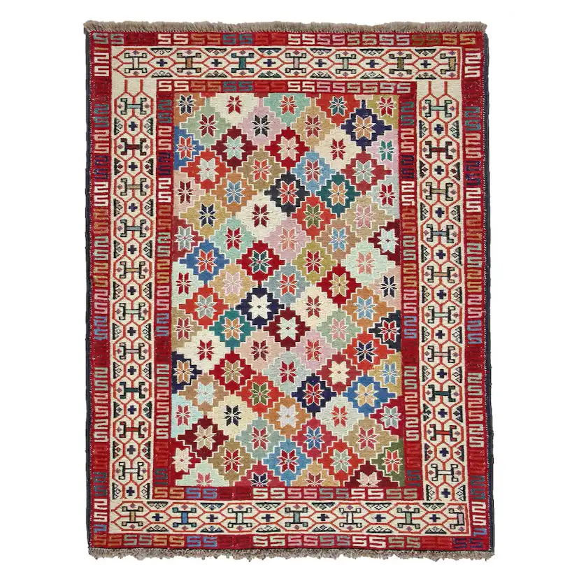 Persisk Matta Arkiio Varni Ardebil Kelim 110x140