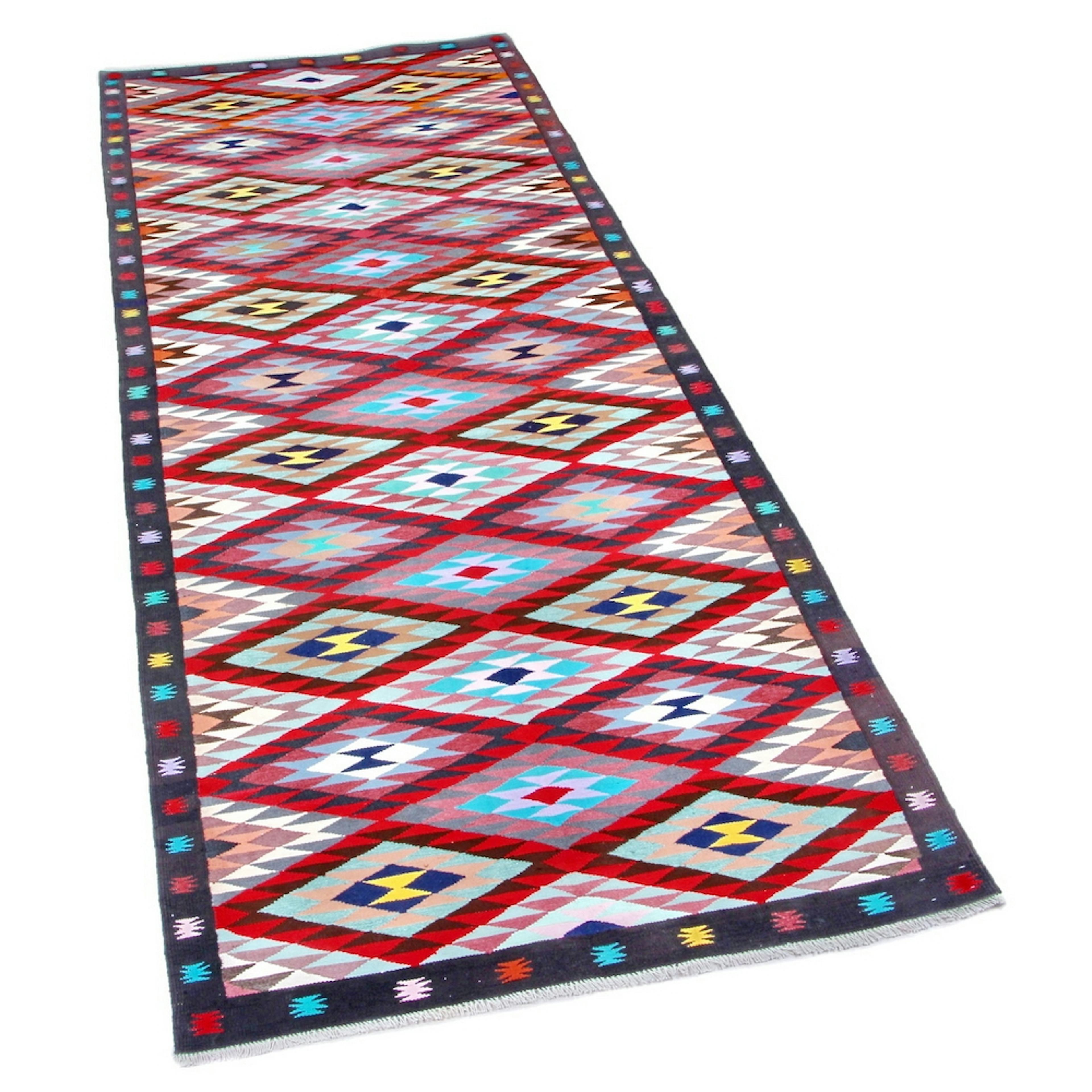 Persisk Matta Arkiio Anbaran Kelim 148x385