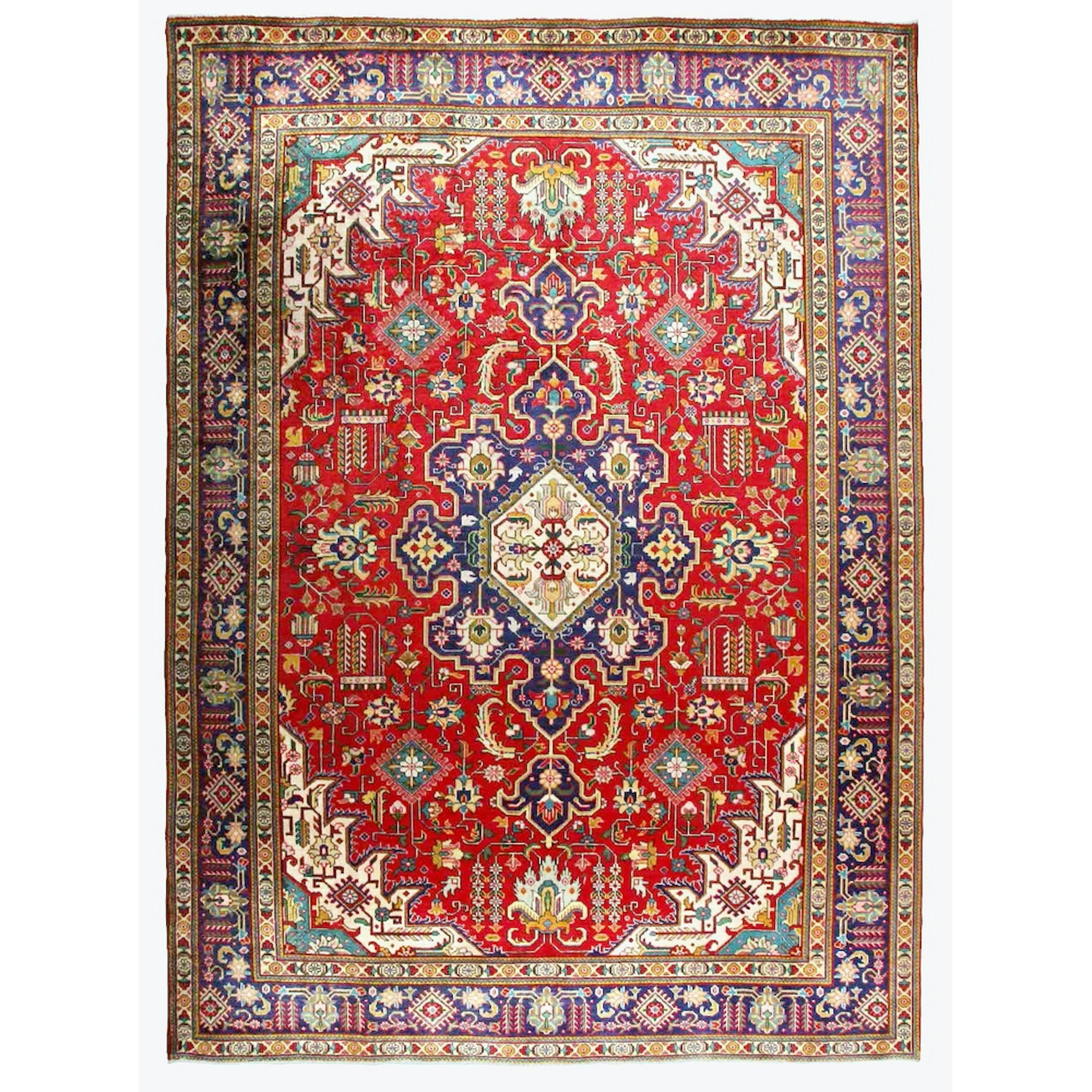 Persisk Matta Arkiio Tabriz Patina 243x338