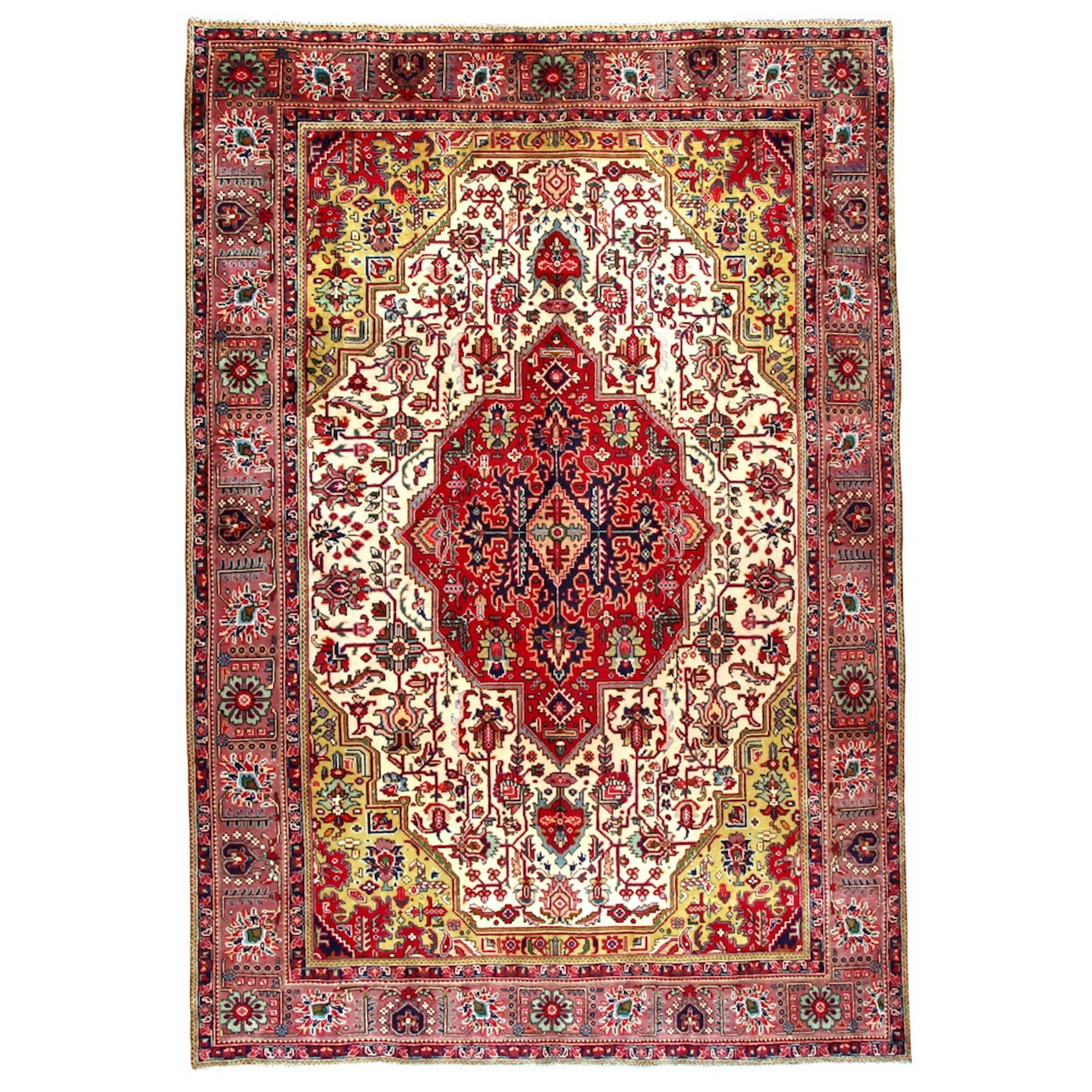 Persisk Matta Arkiio Tabriz Patina 199x288