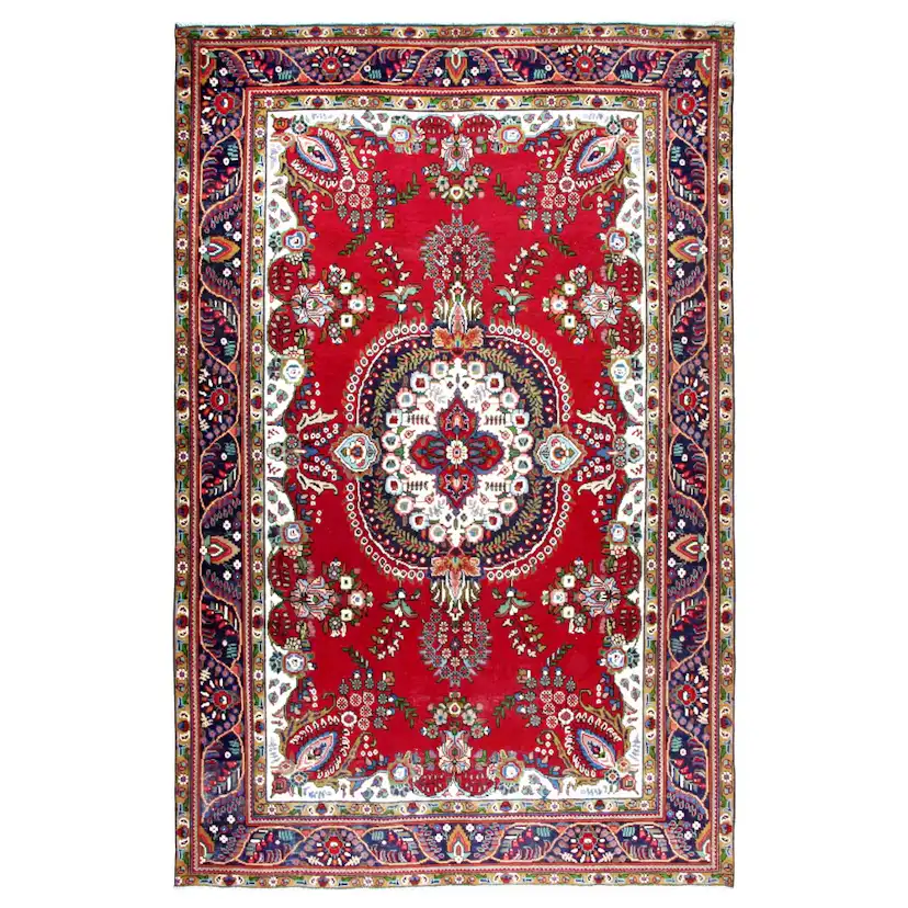 Persisk Matta Arkiio Tabriz Patina 190x303