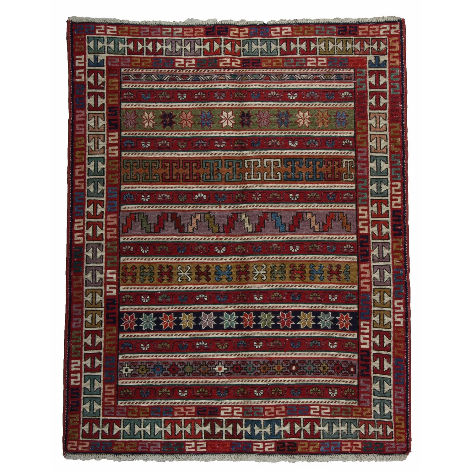 Persisk Matta Arkiio Varni Ardebil Kelim 110x142