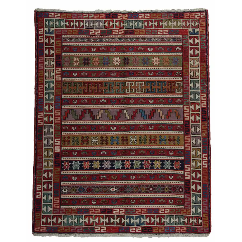 Persisk Matta Arkiio Varni Ardebil Kelim 110x142