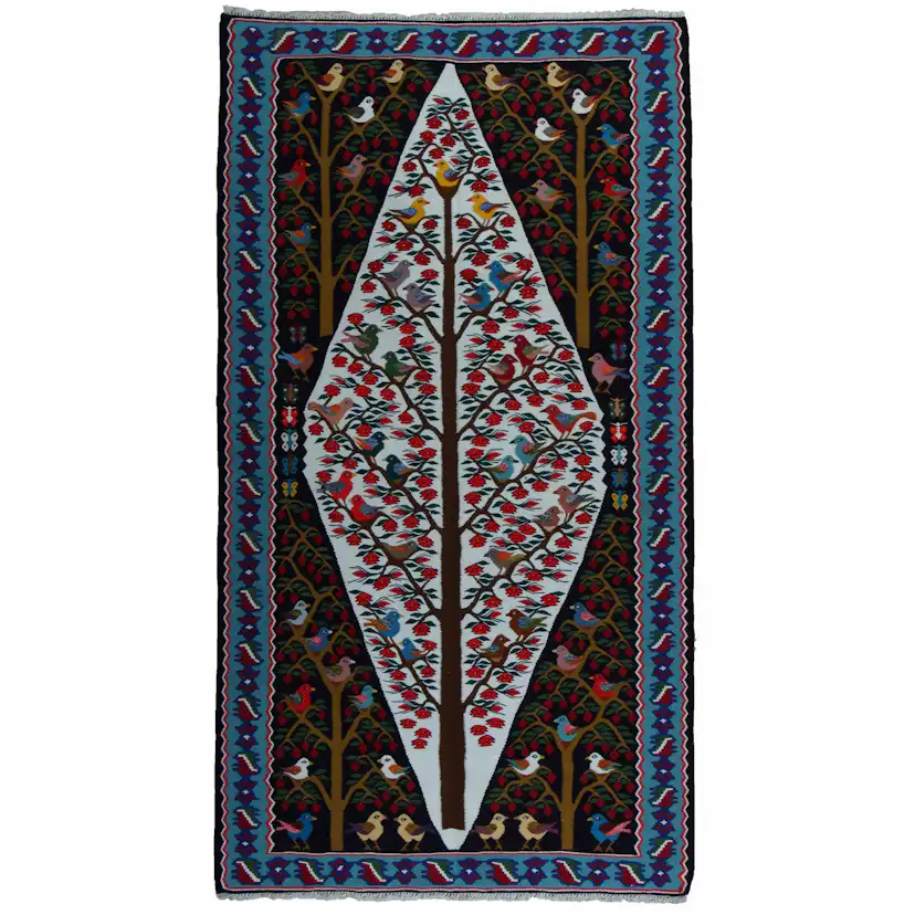 Persisk Matta Arkiio Anbaran Kelim Exklusiv 105x190