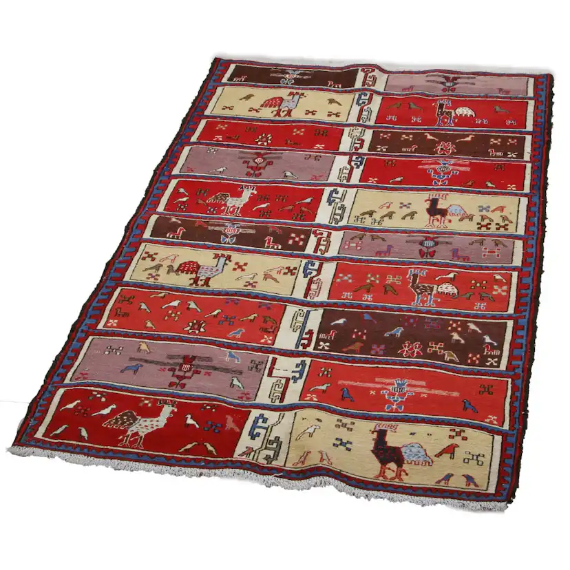 Persisk Matta Arkiio Varni Ardebil Kelim 116x184