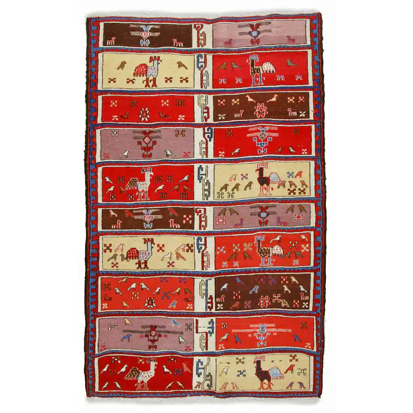 Persisk Matta Arkiio Varni Ardebil Kelim 116x184