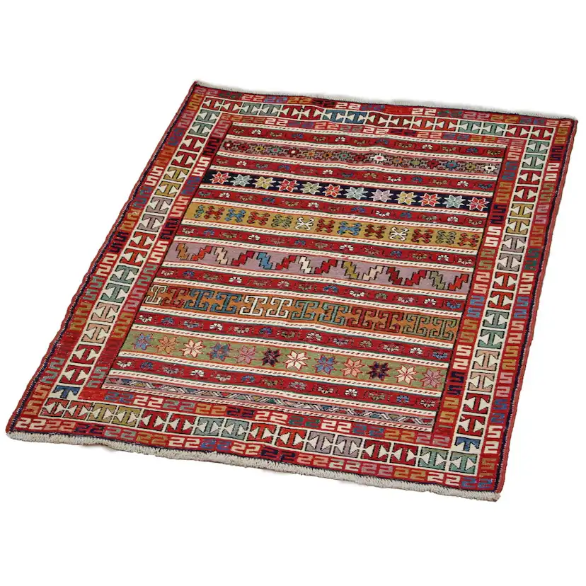 Persisk Matta Arkiio Varni Ardebil Kelim 108x142