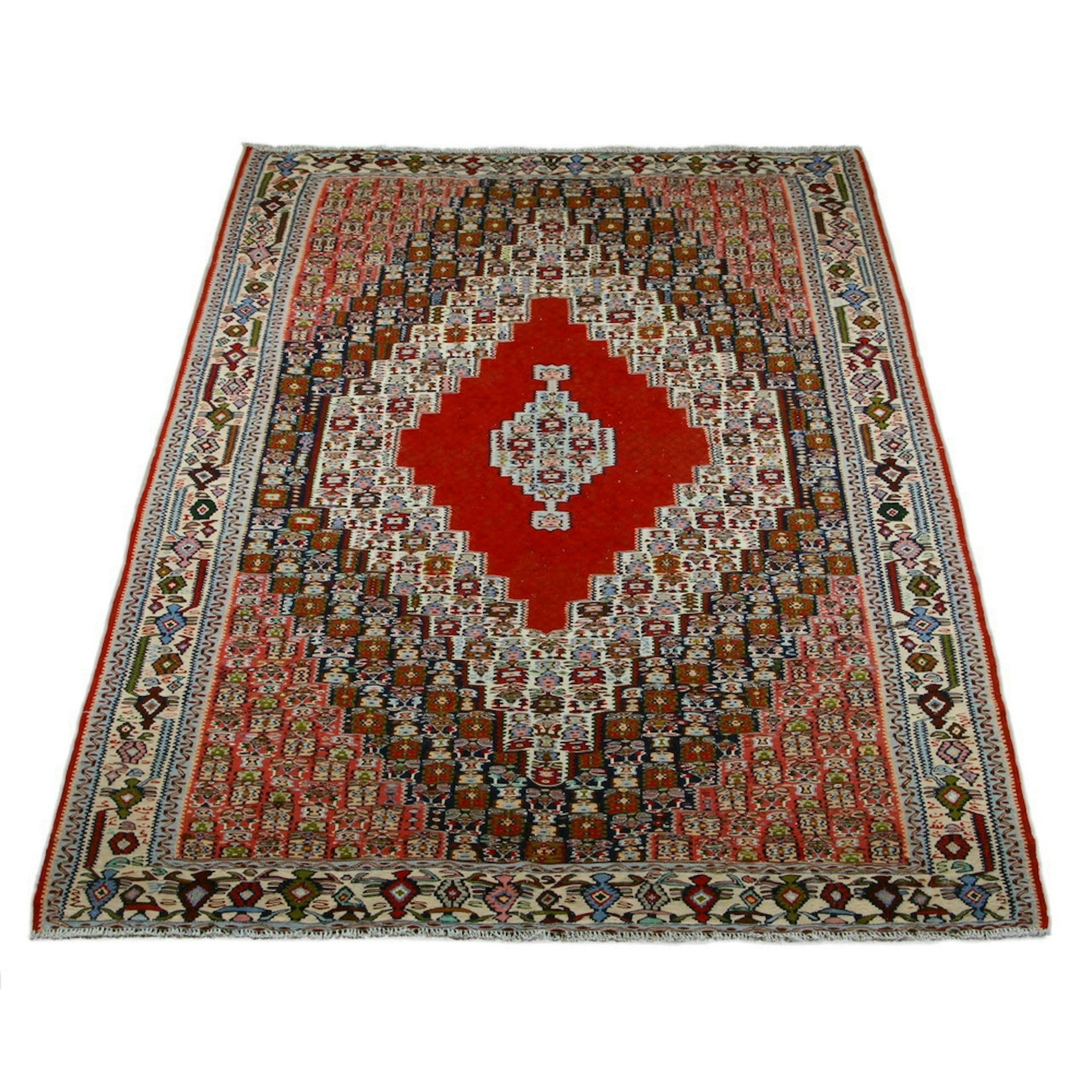 Persisk Matta Arkiio Varni Sanandaj Kelim 164x249