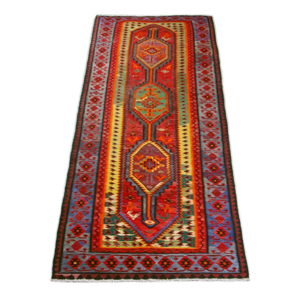 Orientalisk matta Arkiio Kelim 100x286