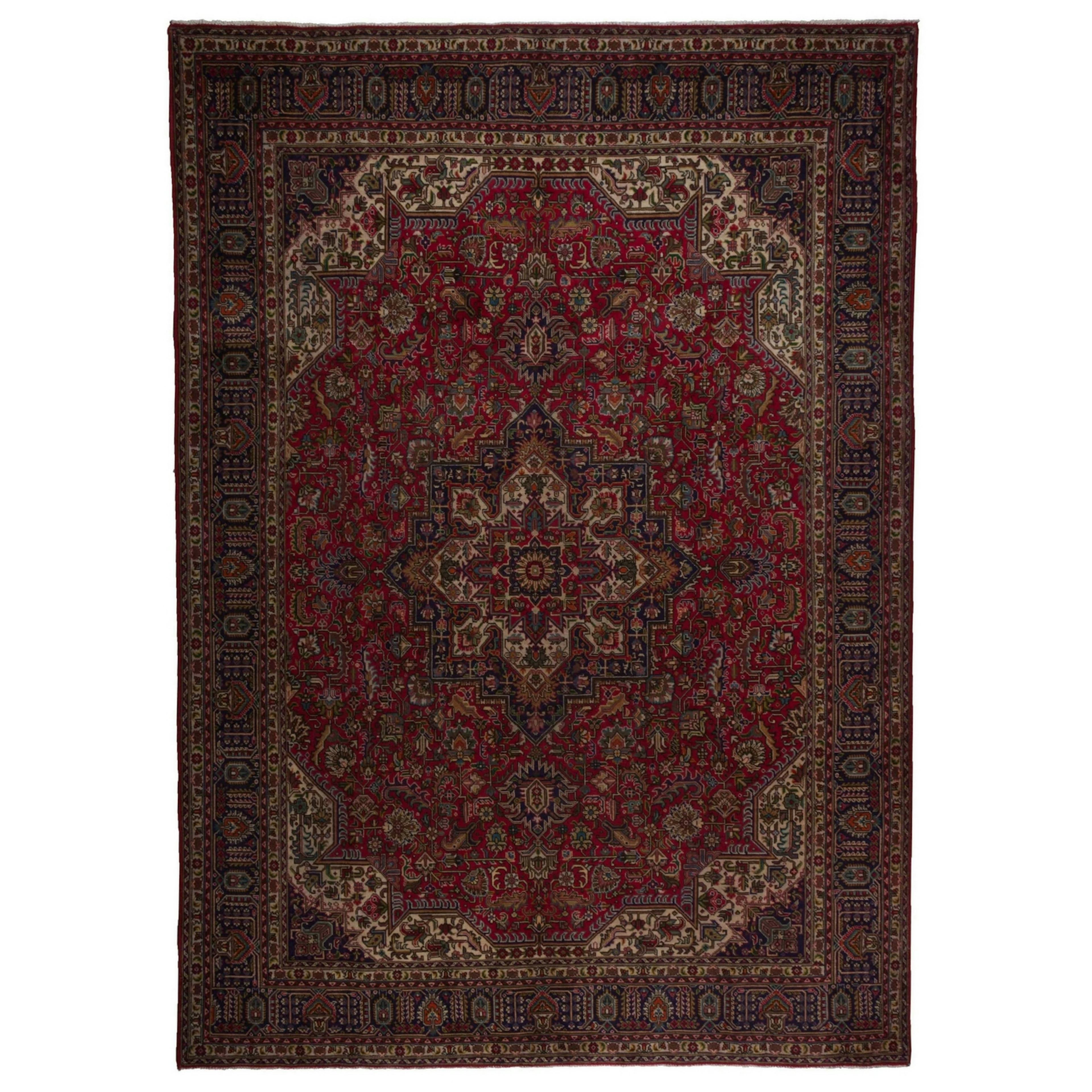 Persisk Matta Arkiio Tabriz Patina 245x351