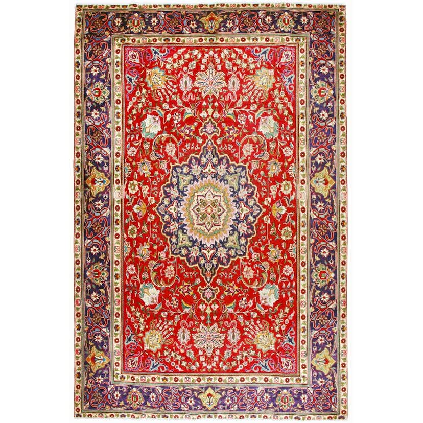 Persisk Matta Arkiio Tabriz Patina 235x350