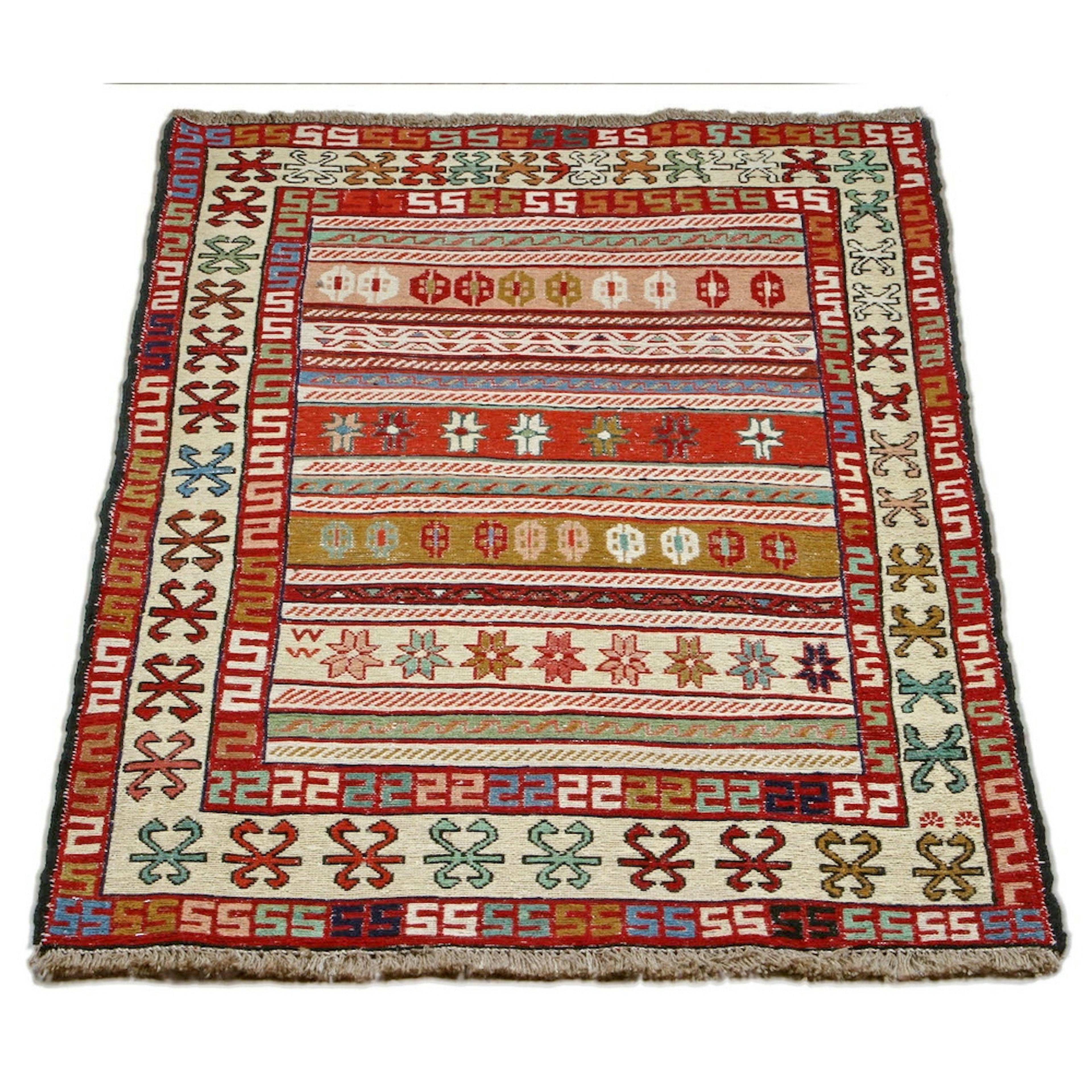 Persisk Matta Arkiio Varni Ardebil Kelim 97x143