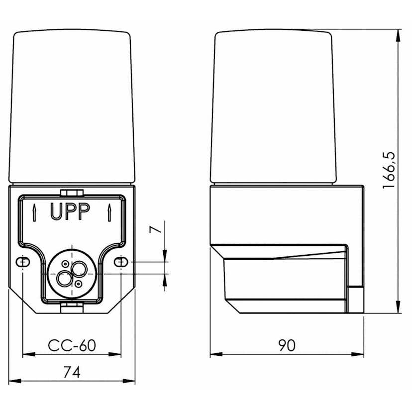Vägglampa Ifö Electric Lampett 40W Bastu
