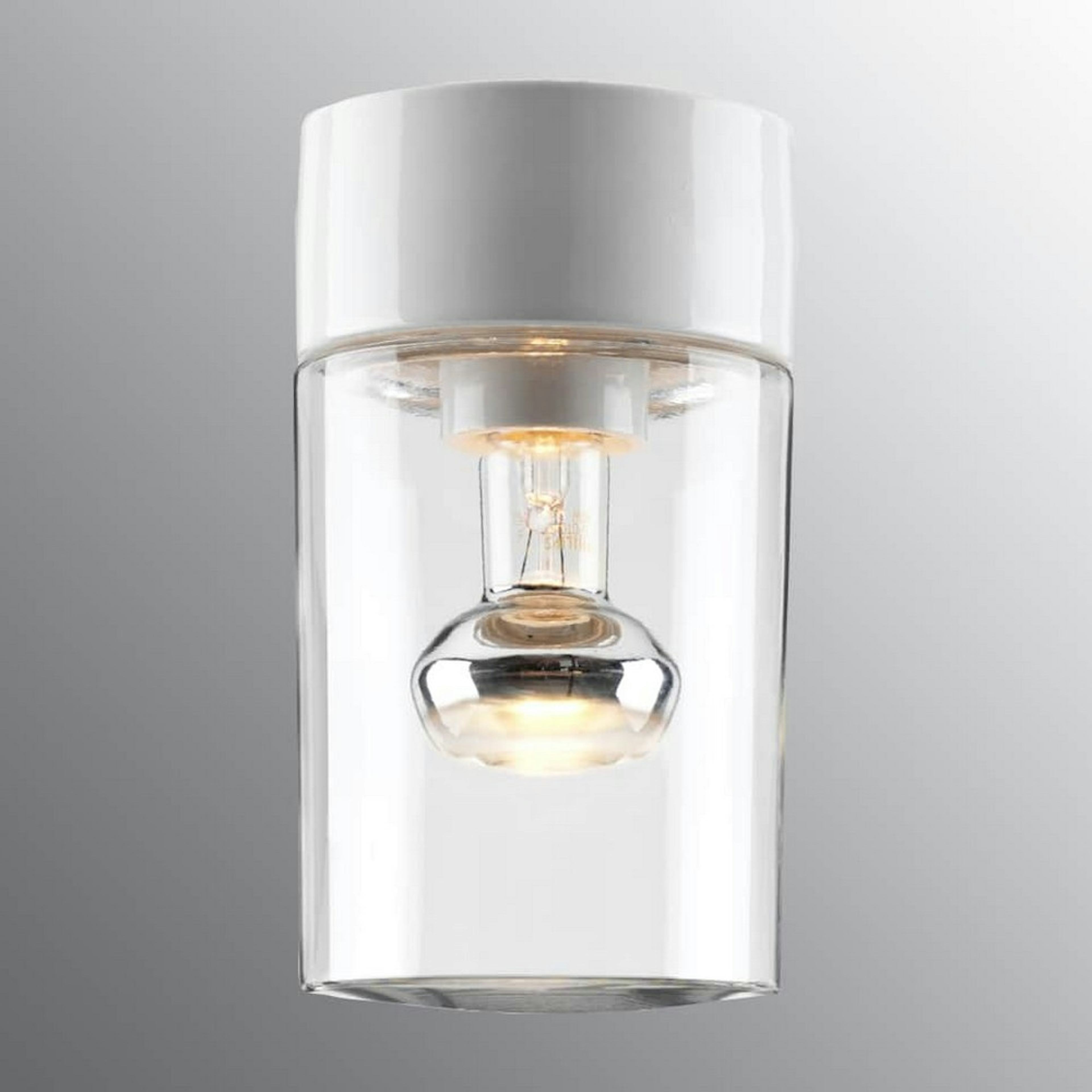 Vägg-/Taklampa Ifö Electric Opus 120 Klar Vit E27