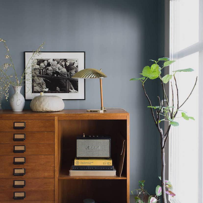 Tapet Boråstapeter Luna Blue 7561