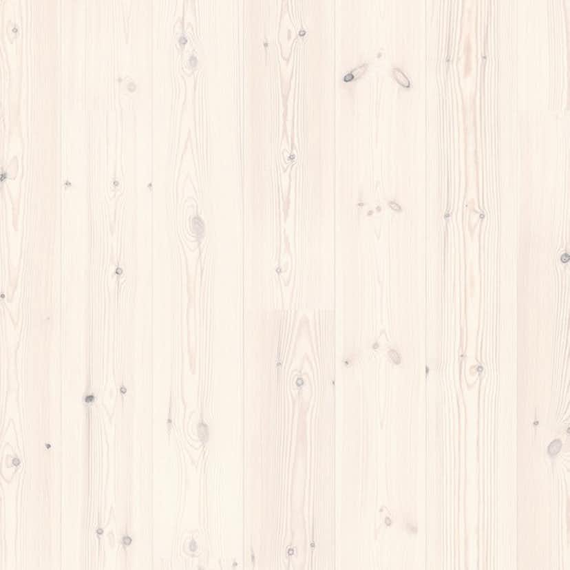 Parkettgolv Berg & Berg Norrlandsfuru XXL Vit Mattlack 1-Stav