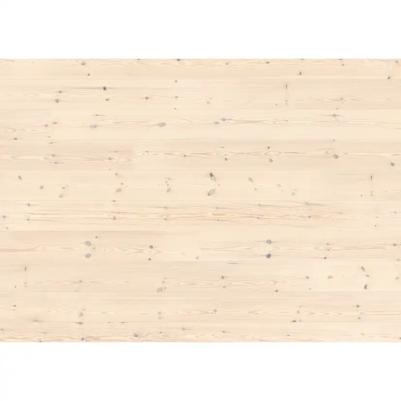 Parkettgolv Berg & Berg Norrlandsfuru XXL Lut Vit Mattlack 2.0