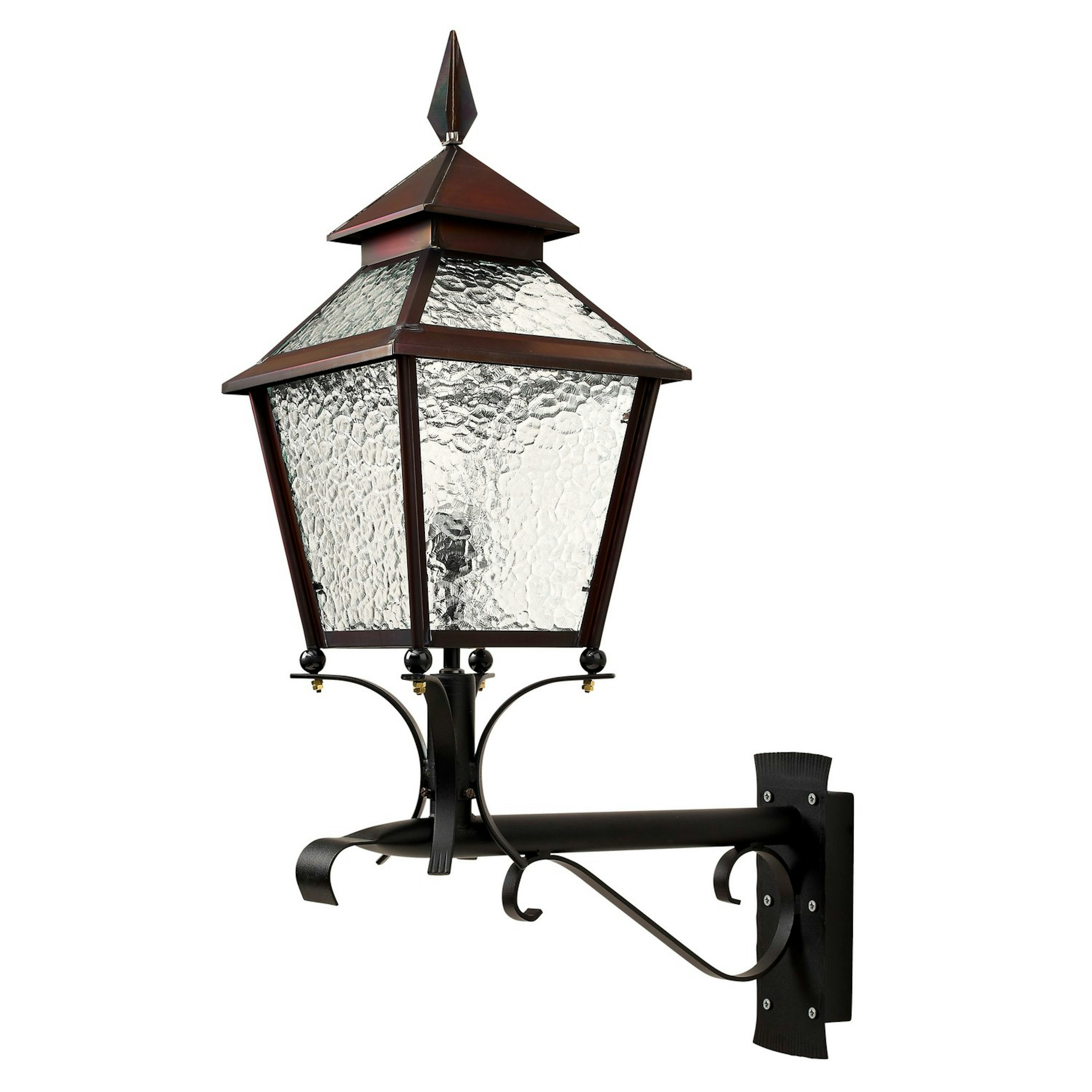 Vägglykta Westal Eriksberg Smide Koppar/klar