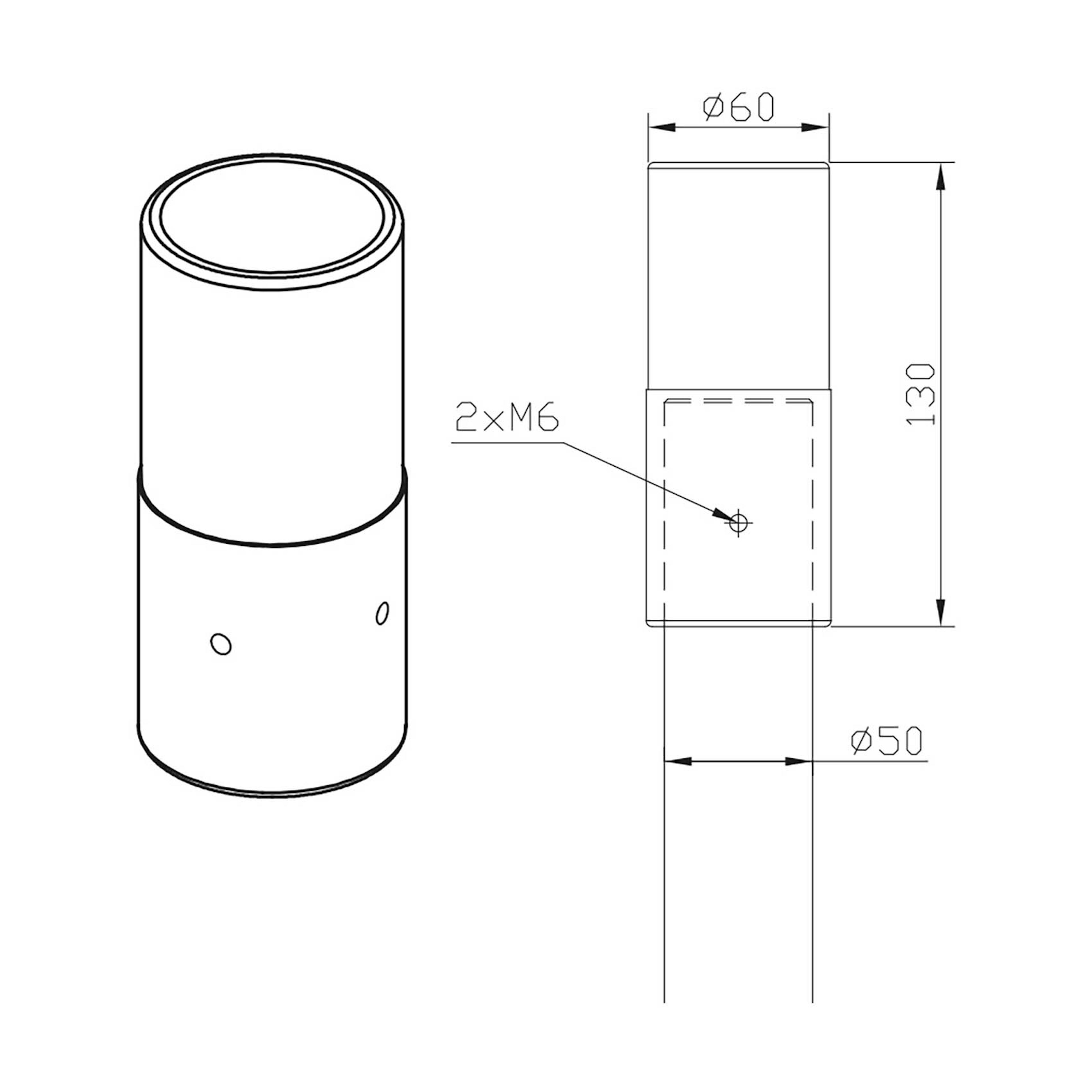 Adapter Norlys Lykthus/Stolpe