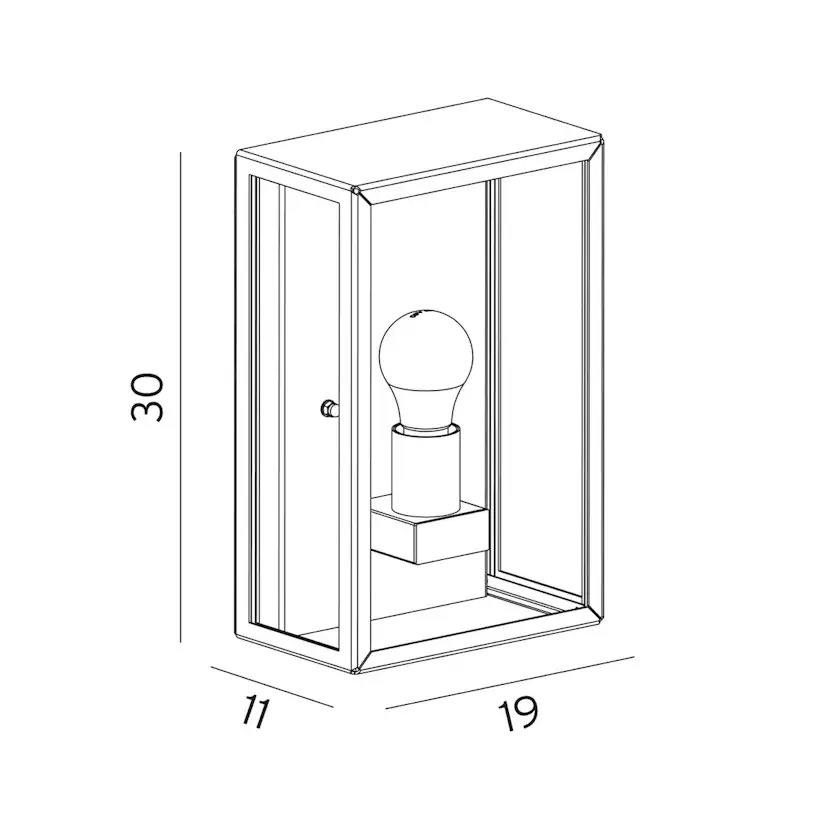Väggarmatur Norlys Opal Lofoten 1960
