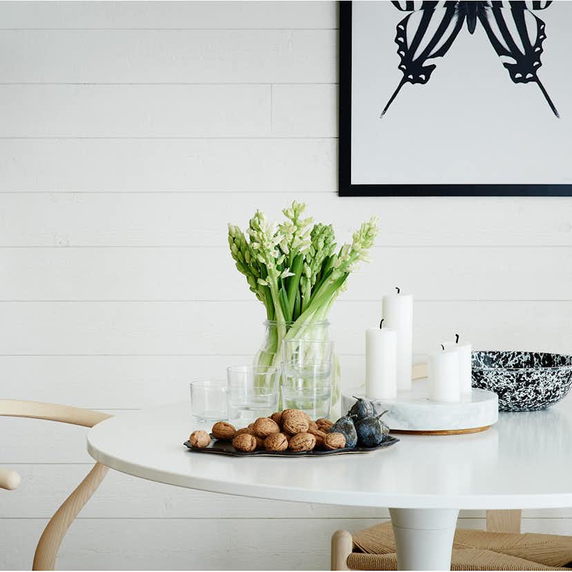 Innerpanel Moelven Gran 14x120x2700 Rough Vit Natur 8 stk/bnt