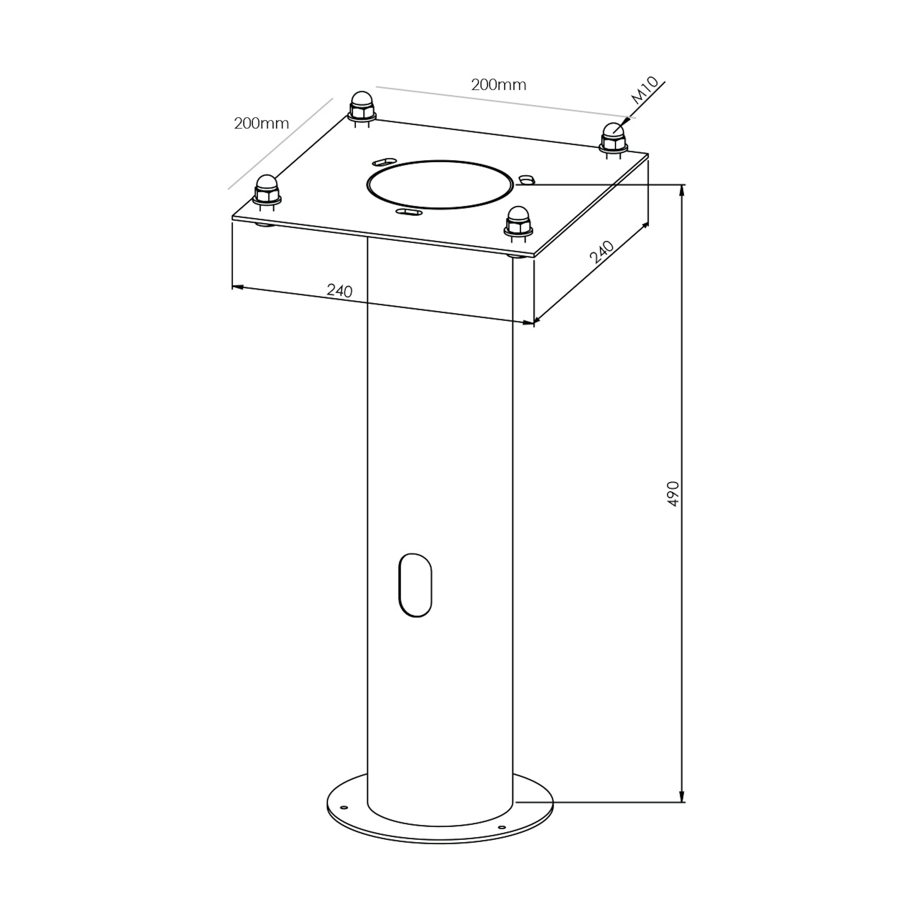 Markfäste Norlys Asker