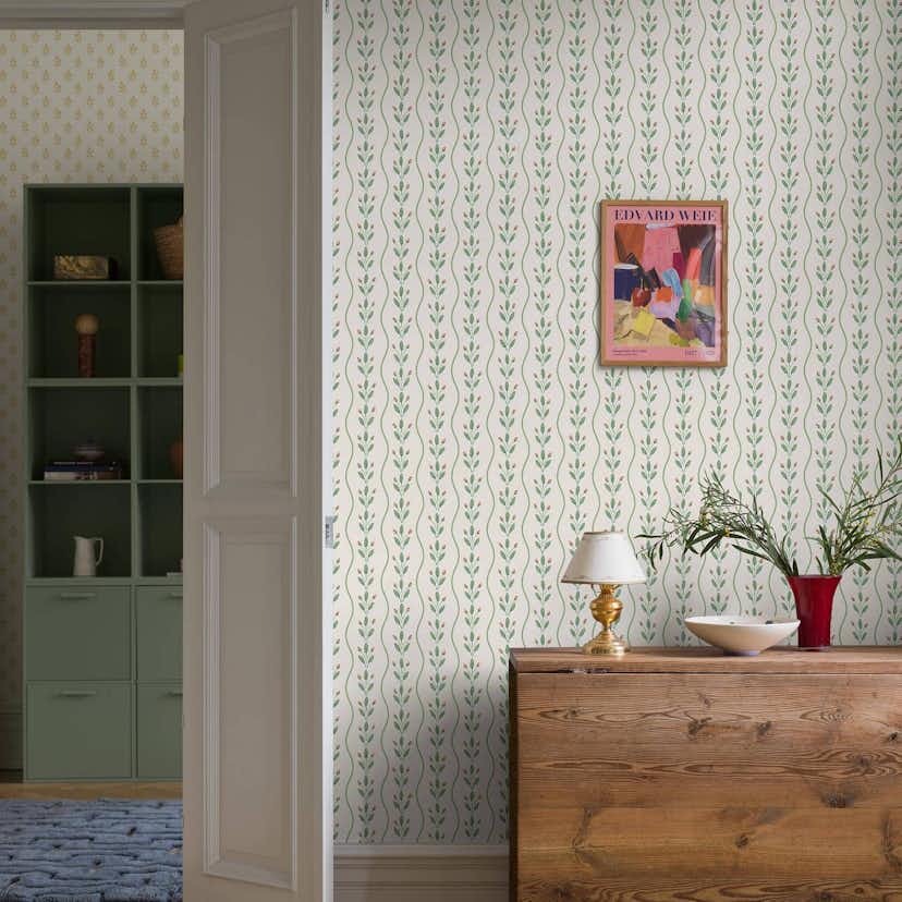 Tapet Boråstapeter Flower Buds 7778