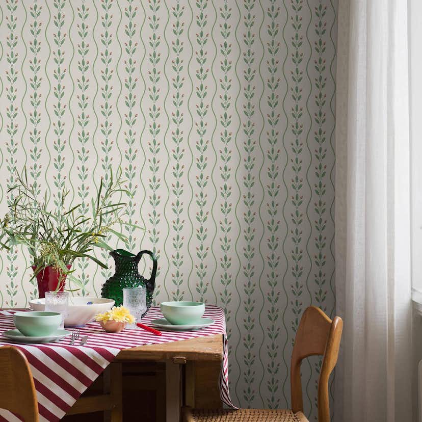 Tapet Boråstapeter Flower Buds 7778