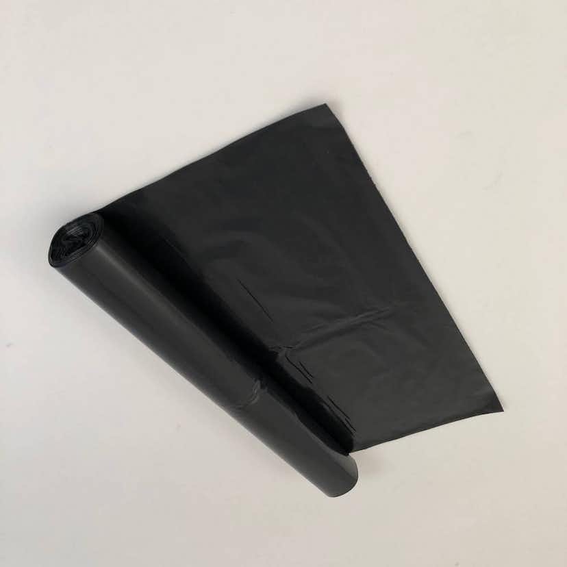 Plastpåse KEBA till 60 l svart