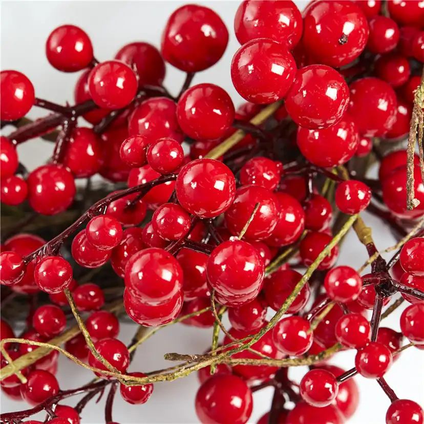 Krans Nordic Winter med Röda Bär