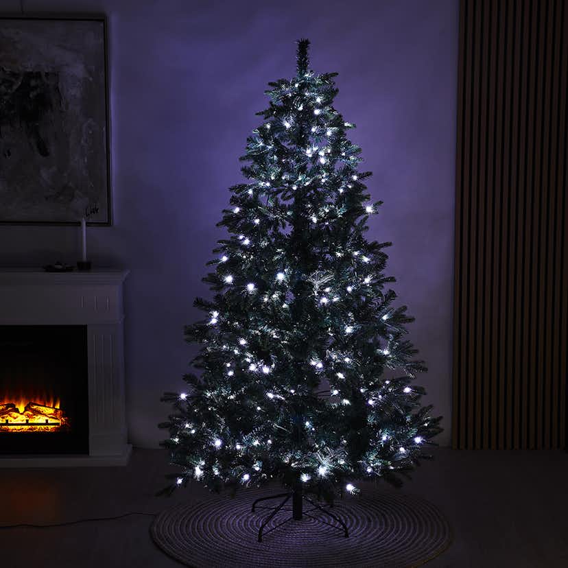 Plastgran Nordic Winter 180X124 cm LED