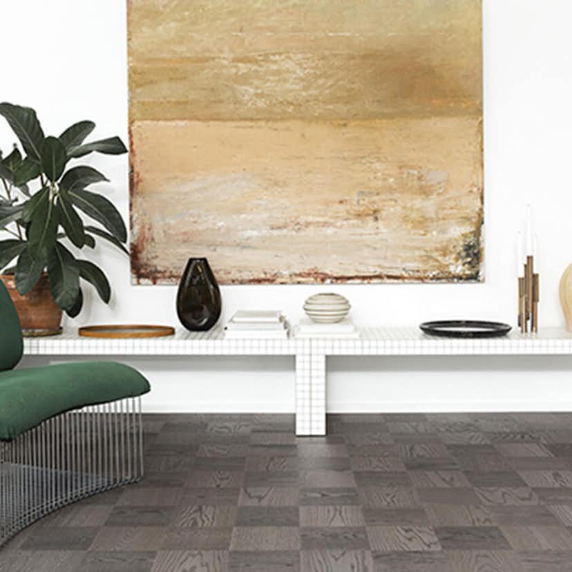 Parkettgolv Tarkett Noble Ek Bronx Rutigt