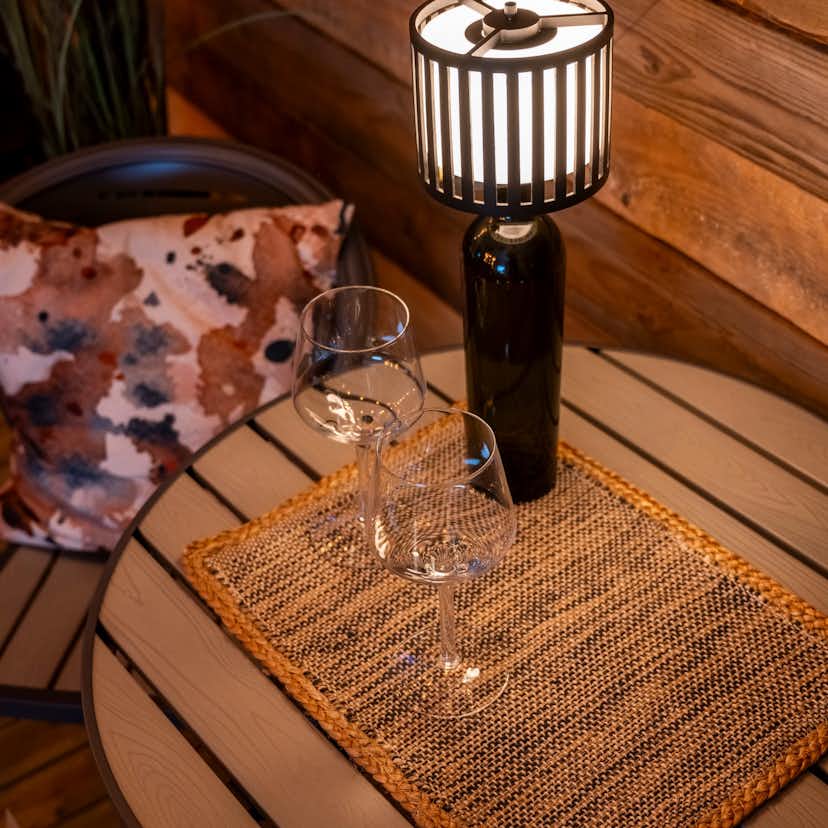 Bordslampa Gnosjö Konstsmide Bottle USB