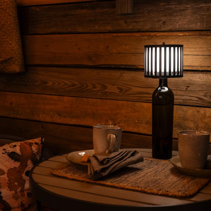 Bordslampa Gnosjö Konstsmide Bottle USB