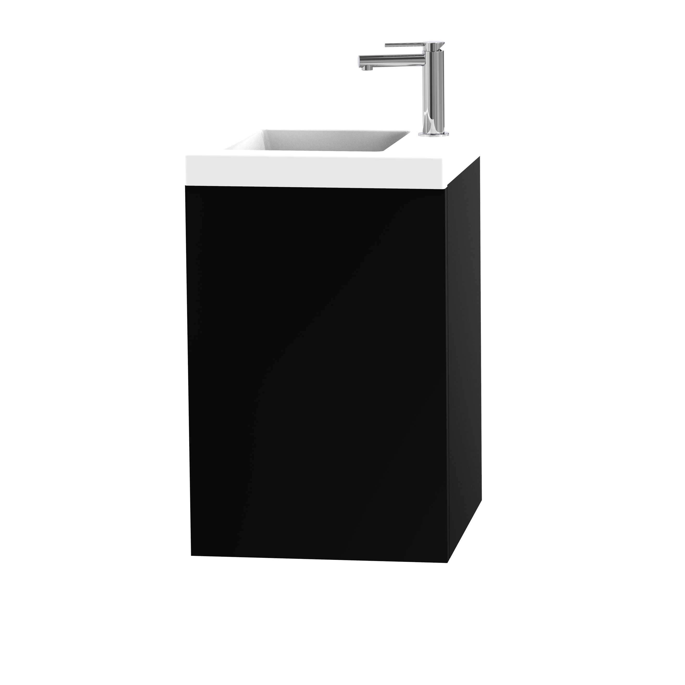 Tvättställsskåp Miller Badrum City 40 för Heltäckande Tvättställ