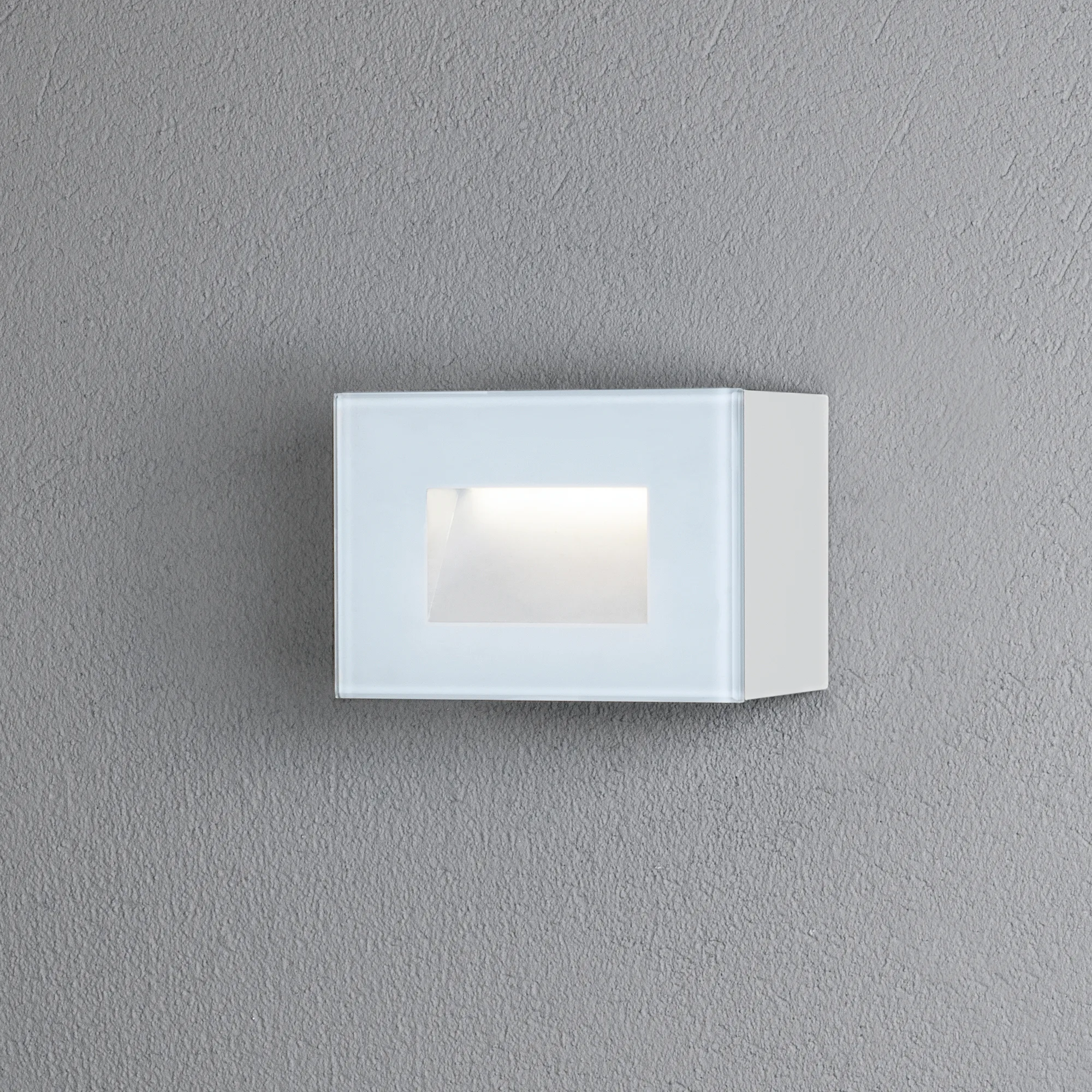 Vägglykta Gnosjö Konstsmide Chieri 4W LED Rektangulär