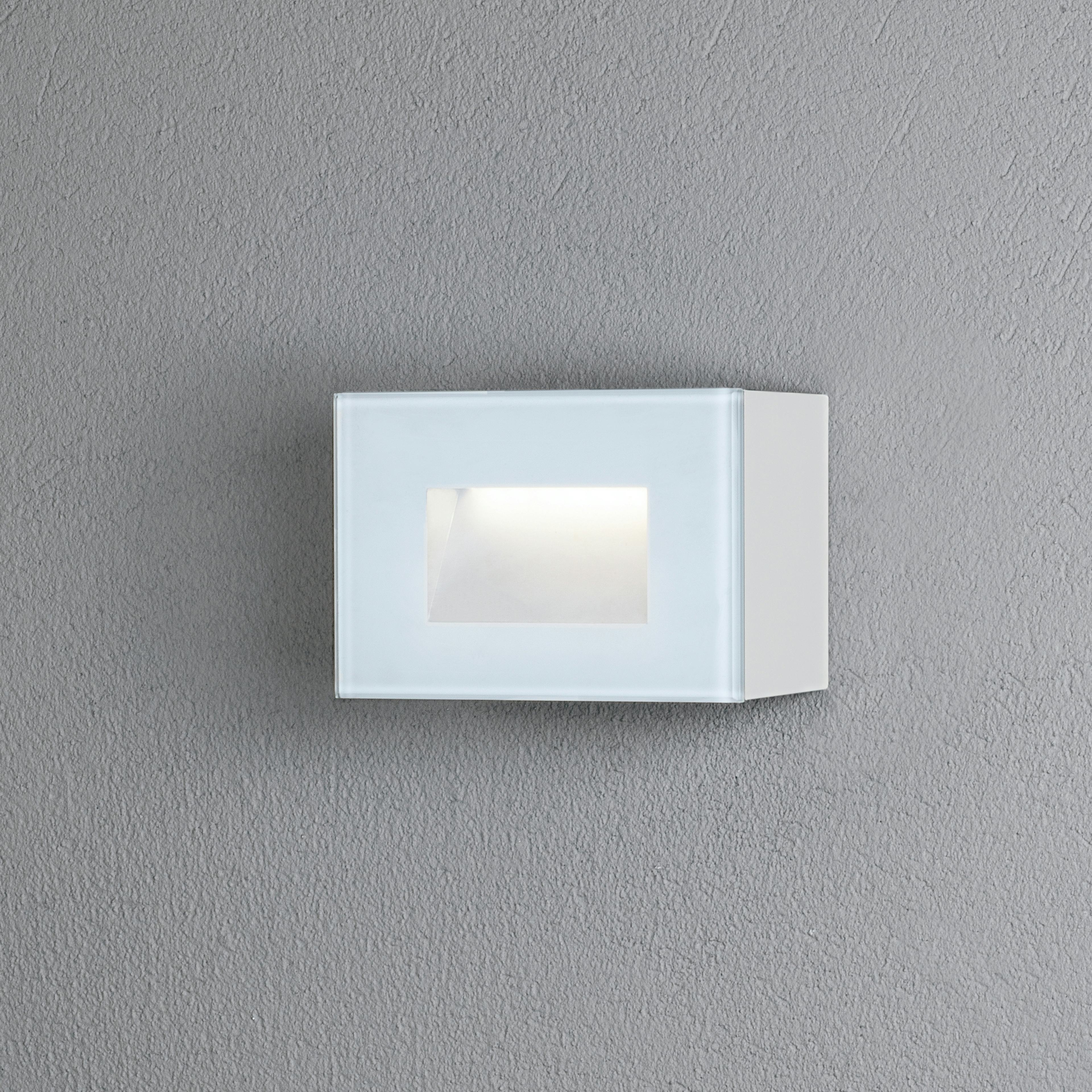 Vägglykta Gnosjö Konstsmide Chieri 4W LED Rektangulär