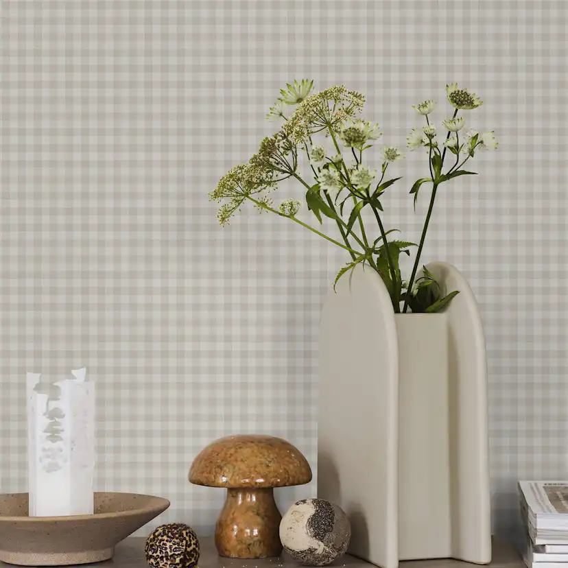 Tapet Boråstapeter Picnic Check 7866