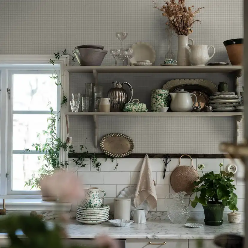 Tapet Boråstapeter Picnic Check 7869