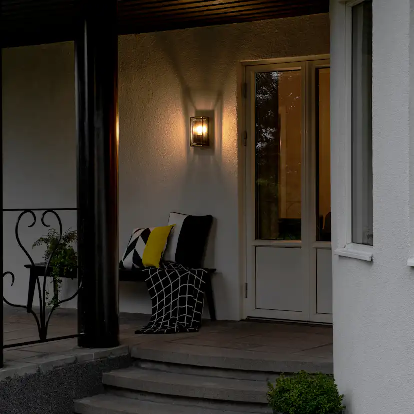 Vägglykta Gnosjö Konstsmide Brindisi E27 Utebelysning Vägglampa