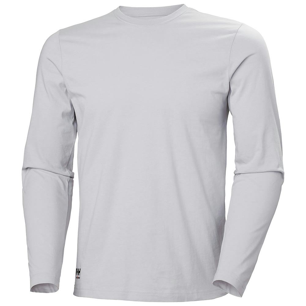 T-Shirt Helly Hansen Workwear 79169 L.Grå Långärm Manchester