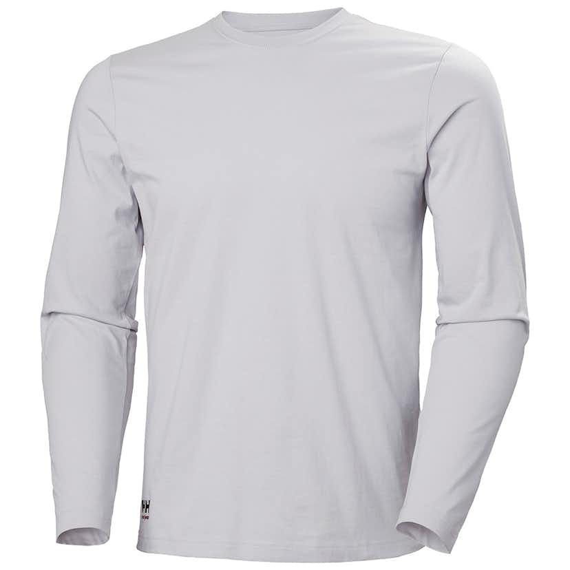 T-Shirt Helly Hansen Workwear 79169 L.Grå Långärm Manchester
