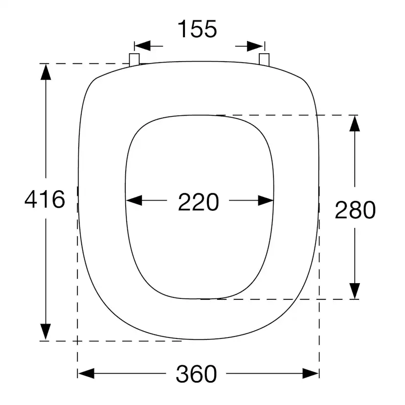 Toalettsits Pressalit Aqua 79