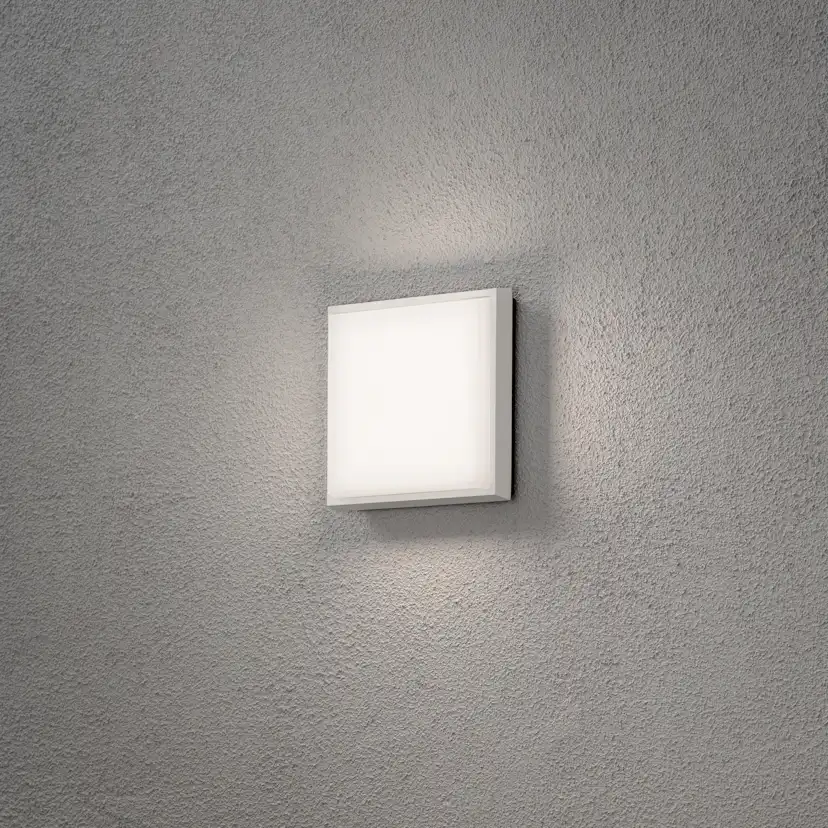Vägglykta Gnosjö Konstsmide Cesena 10W High Power LED Kvadrat