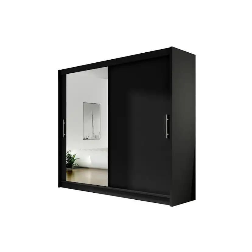 Garderob Scandinavian Choice Prag Skjutdörrar Spegel