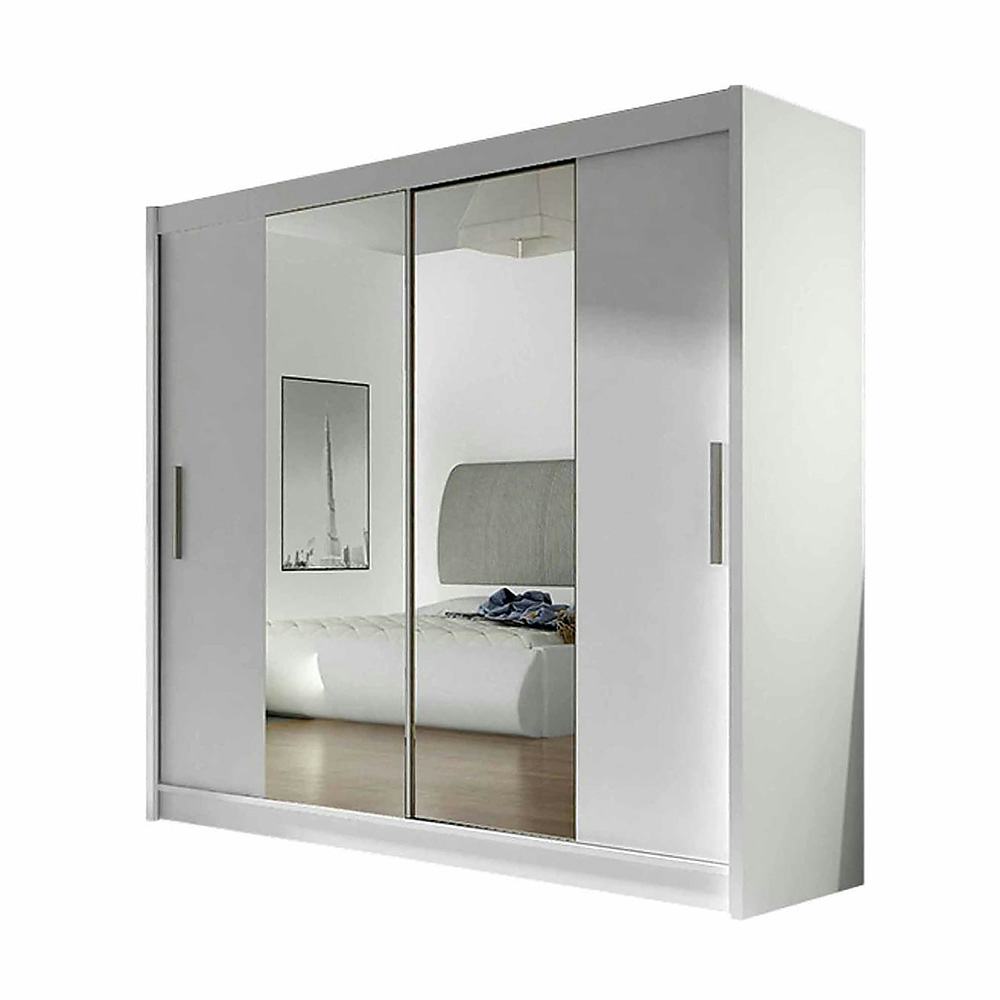 Garderob Scandinavian Choice Prag Skjutdörrar Smal Spegel