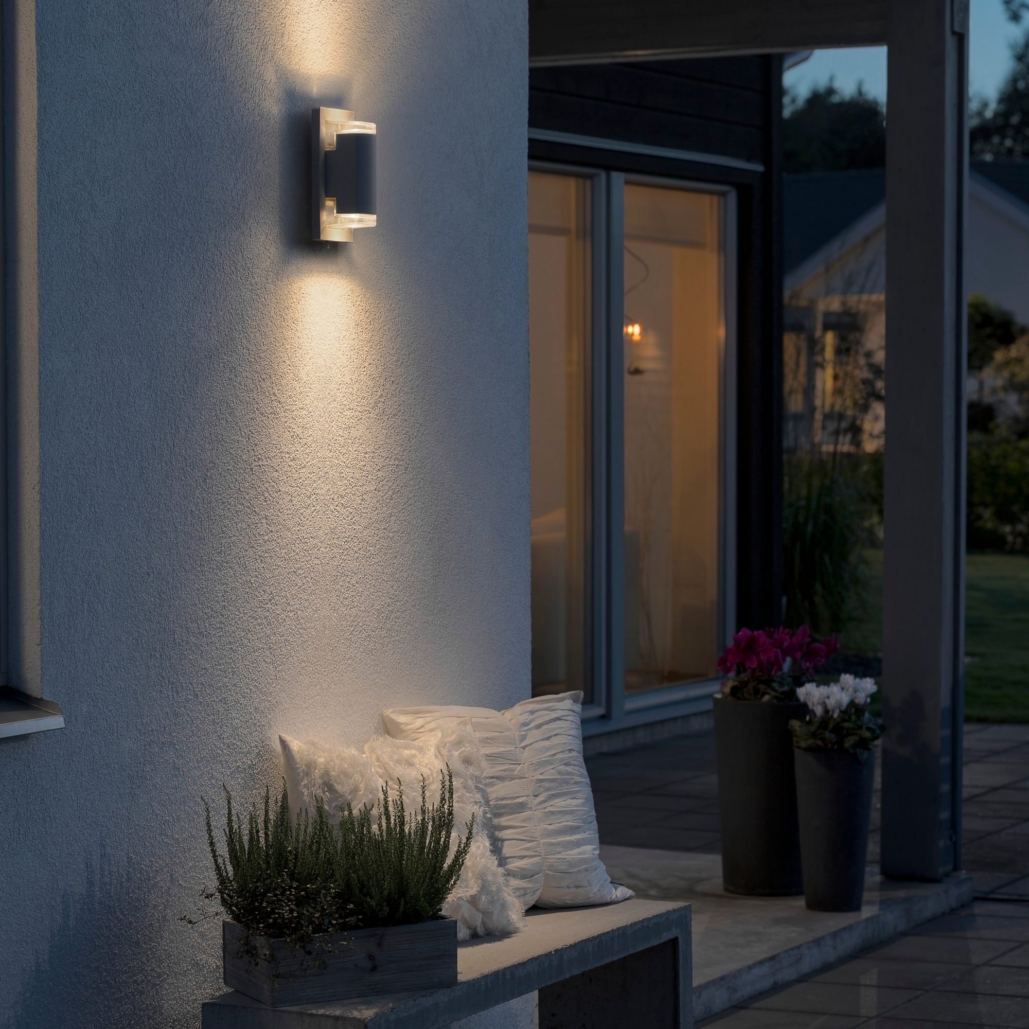 Vägglykta Gnosjö Konstsmide Potenza 7987 GU10