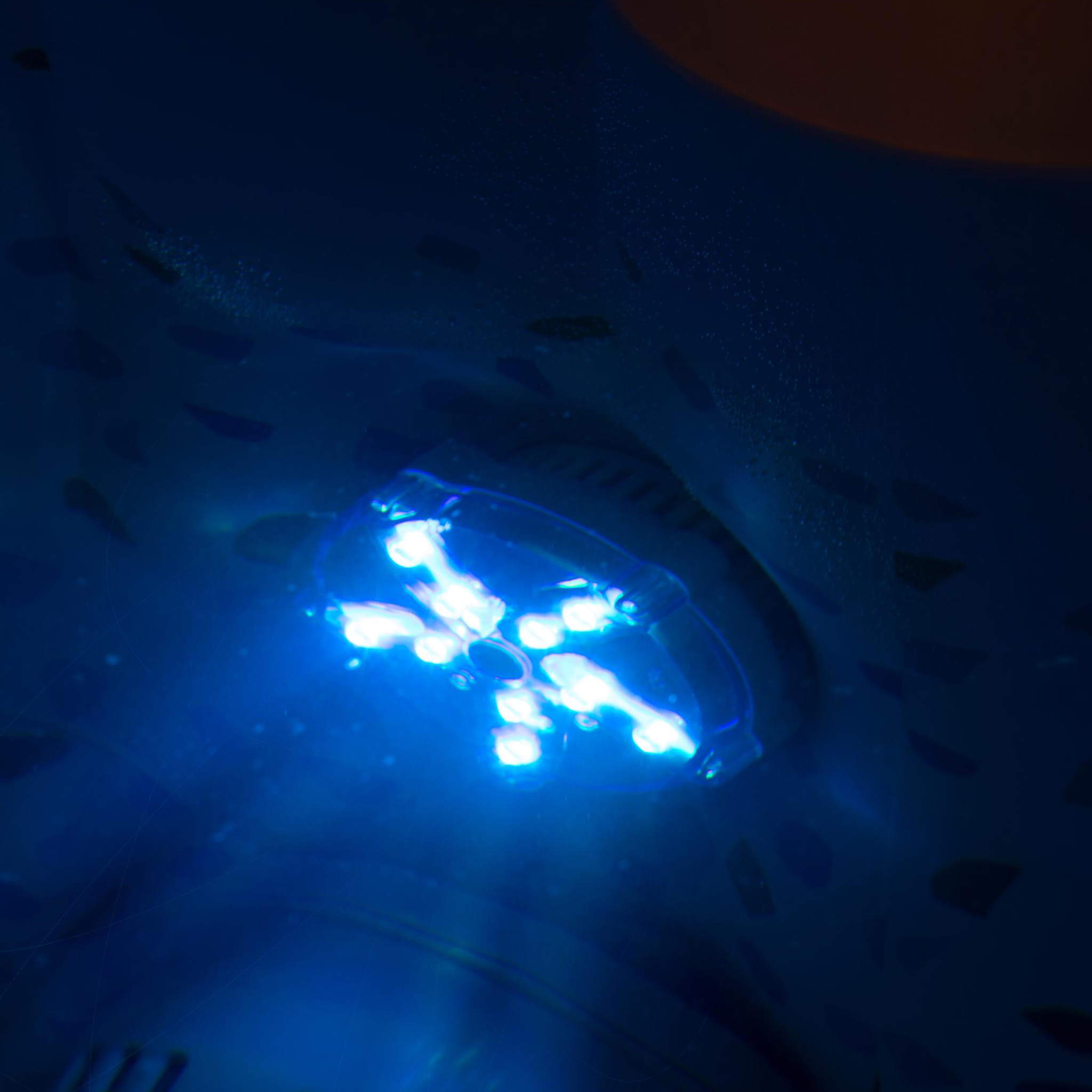 LED-Belysning Bestway Lay-Z Undervattenslampa för Spabad med 7 Färglägen